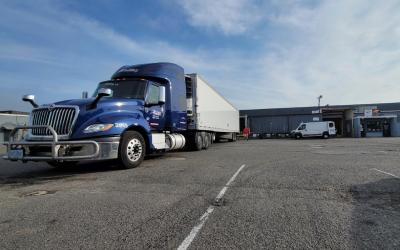 Wholesale Truck Of Flowers Being Delivered For Connecticut Florists